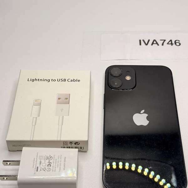 Apple iPhone 12 Mini - Unlocked, 64 GB, Black, A2176