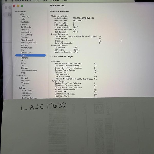 MacBook Pro 2021 - 16 inch - 512 GB, Gray, 16 GB, Apple M1 Pro 10-core