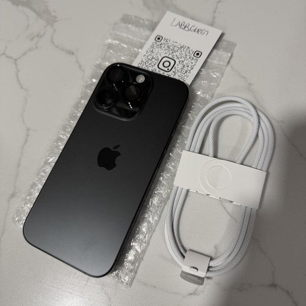 Apple iPhone 16 Pro - Unlocked, Black, 128 GB, A3083