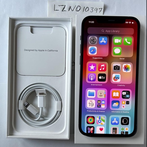 Apple iPhone 12 - Unlocked, 64 GB, Black, A2172