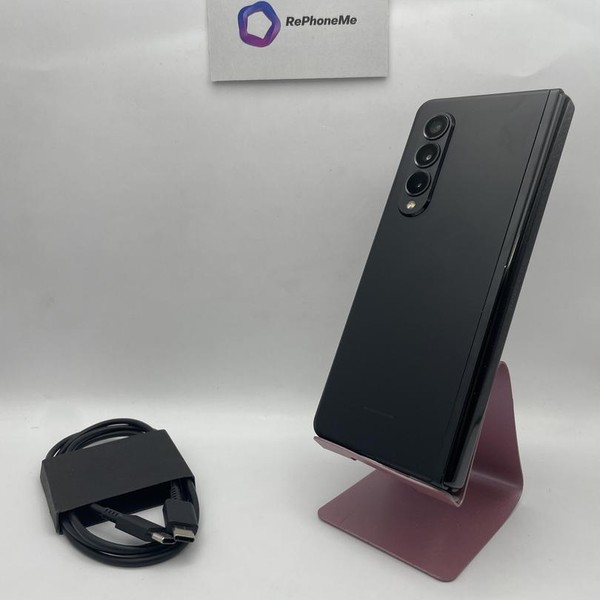 Samsung Galaxy Z Fold3 5G - Unlocked, 256 GB, Black, 12 GB, SM-F926U1