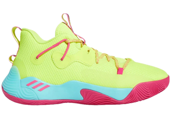 adidas Harden Stepback 3 Solar Yellow Shock Pink for sale