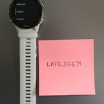 Mint Garmin Forerunner 255 - White, Music
