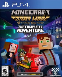 Used Minecraft Story Mode A Telltale Games Series The Complete Adventure Swappa