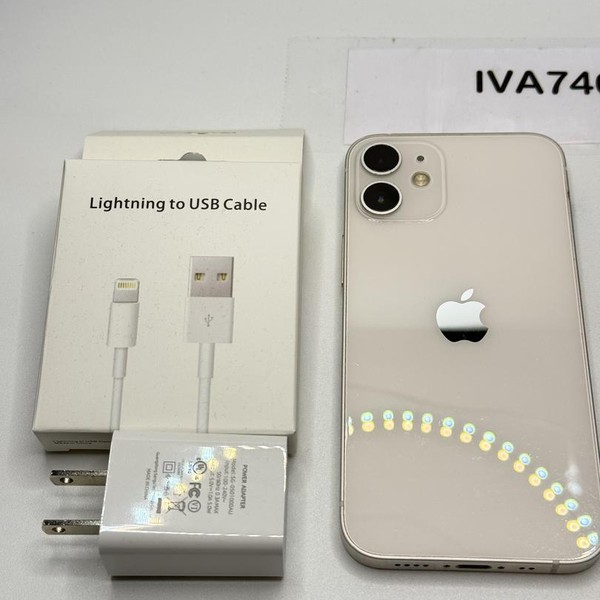 Apple iPhone 12 Mini - Unlocked, 64 GB, White, A2176