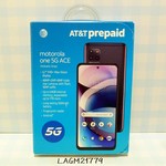 New Motorola One 5G Ace - AT&T, 64 GB, Gray, 4 GB, Prepaid