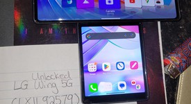 Good
													LG Wing - Unlocked, Gray, 256 GB, 8 GB, LM-F100N, photo 2 of 6