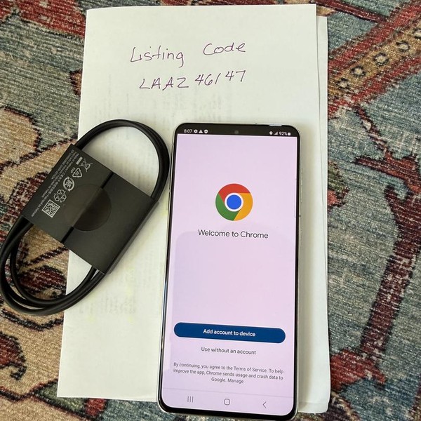 Samsung Galaxy S21 5G - T-Mobile, White, 128 GB, 8 GB, SM-G991U