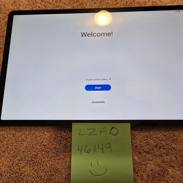 Samsung Galaxy Tab S7 Plus - Wi-Fi, 128 GB, Mystic Black, 6 GB, SM-T970, Wi-Fi