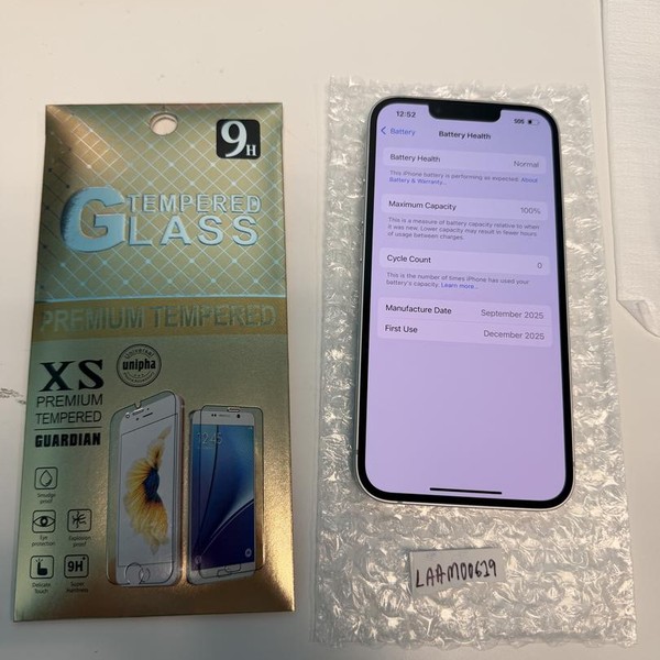 Apple iPhone 16e - AT&T, 128 GB, White, A3212