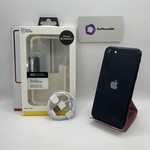 Mint Apple iPhone SE 3rd Gen 2022 - Unlocked, 64 GB, Midnight, A2595