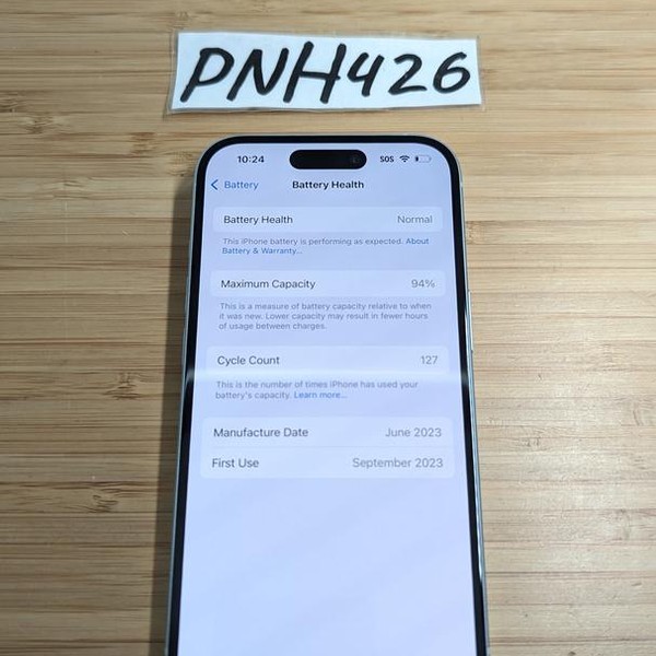 Apple iPhone 15 - Verizon, 128 GB, Blue, A2846