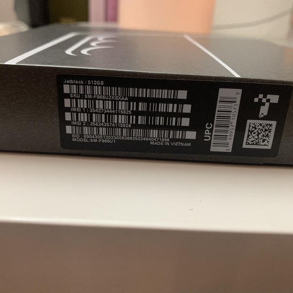 Samsung Galaxy Z Fold7 - Unlocked, 512 GB, Jetblack, 12 GB, SM-F966U1