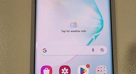 Good
													Samsung Galaxy Note 10 Plus 5G - Verizon, Aura Glow, 256 GB, 12 GB, SM-N976V, photo 1 of 2