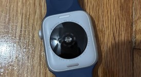 Fair
													Apple Watch SE 2nd Gen 44mm - Silver, A2723 - GPS, Aluminum, photo 2 of 6