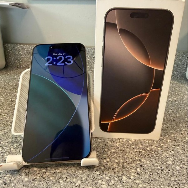 Apple iPhone 16 Pro Max - Unlocked, 256 GB, Desert, A3084