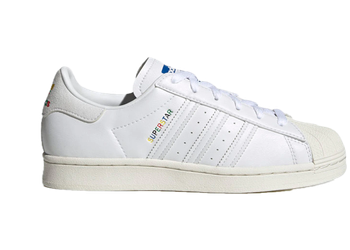 adidas Superstar White Rainbow Logo (Women's) for sale