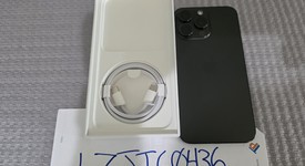 Mint
													Apple iPhone 15 Pro Max - Unlocked, Black, 256 GB, A2849, photo 1 of 10