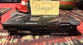Used
													MSI GeForce RTX 3080 - RTX-3080-VENTUS-3X-10G-OC, Ventus 3X OC, photo 2 of 3