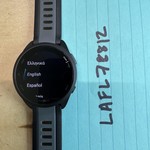 Mint Garmin Forerunner 165 - Black, Music