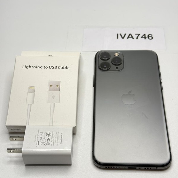 Apple iPhone 11 Pro - Unlocked, 256 GB, Gray, A2160