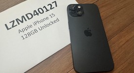 Good
													Apple iPhone 15 - Unlocked, Black, 128 GB, A2846, photo 3 of 5