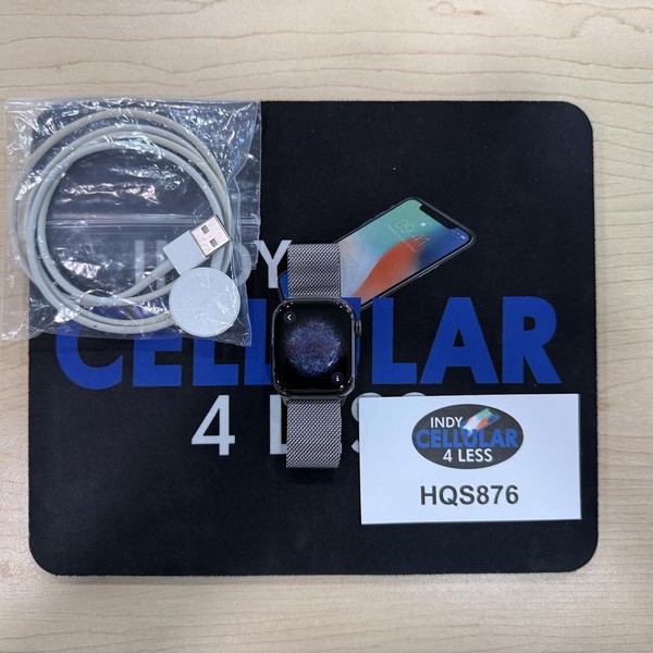 Apple Watch Series 9 41mm - Unlocked, Graphite, A2982 - Cellular, Stainless