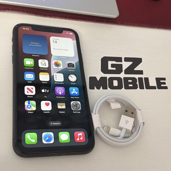 Apple iPhone 11 - Unlocked, 64 GB, Black, A2111