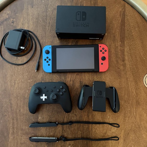 Nintendo Switch - 32 GB, Neon Blue
