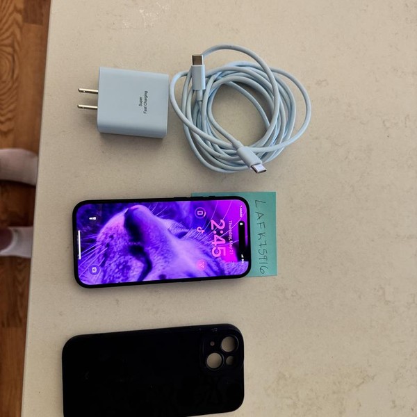 Apple iPhone 15 - T-Mobile, 128 GB, Black, A2846