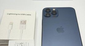 Good
													Apple iPhone 12 Pro - Unlocked, Pacific Blue, 128 GB, A2341, photo 4 of 4