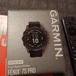 Mint Garmin fenix 7S Pro - Gray, Sapphire Solar