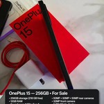 Mint OnePlus 15 - Unlocked, 256 GB, Infinite Black, 12 GB