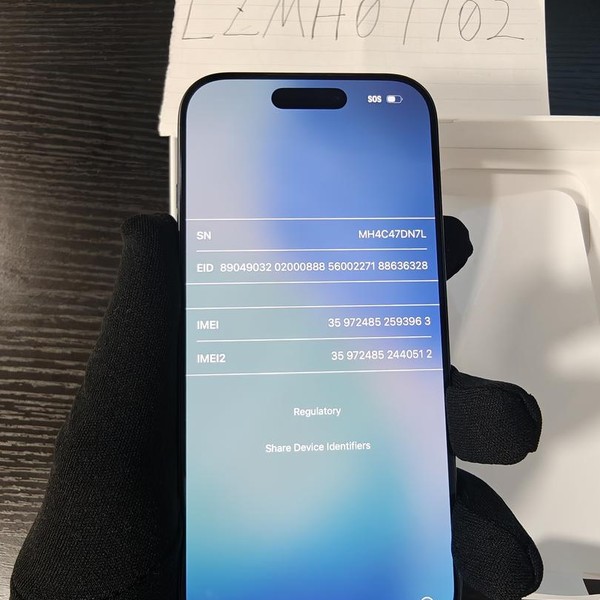 Apple iPhone 17 Pro - Unlocked, 256 GB, Deep Blue, A3256