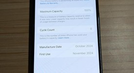 Good
													Apple iPhone 16 - Unlocked, Black, 128 GB, A3081, photo 1 of 10