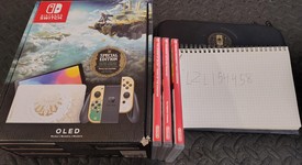 Good
													Nintendo Switch - OLED - White, 64 GB, The Legend of Zelda: Tears of the Kingdom Edition, photo 1 of 26