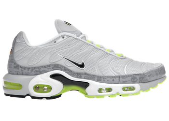 Nike Air Max Plus Platinum Grey Reflective Logos for sale