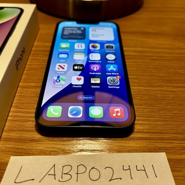 Apple iPhone 14 - Unlocked, 128 GB, Midnight, A2649
