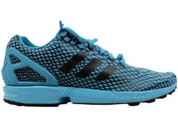 adidas ZX Flux Techfit Core Black/Blanch Sea Blue for sale