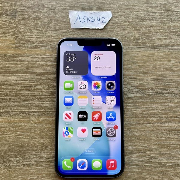 Apple iPhone 14 - Unlocked, Blue, 512 GB, A2649