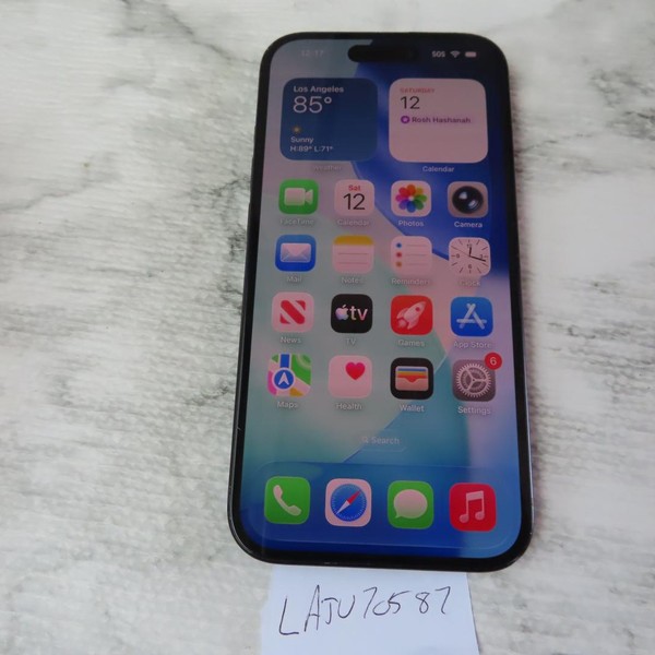 Apple iPhone 15 - Unlocked, 128 GB, Black, A2846