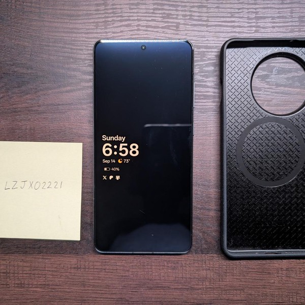 OnePlus 13R - Unlocked, 256 GB, Nebula Noir, 12 GB