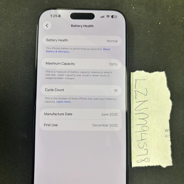 Apple iPhone 16 Pro Max - Unlocked, 256 GB, Black, A3084