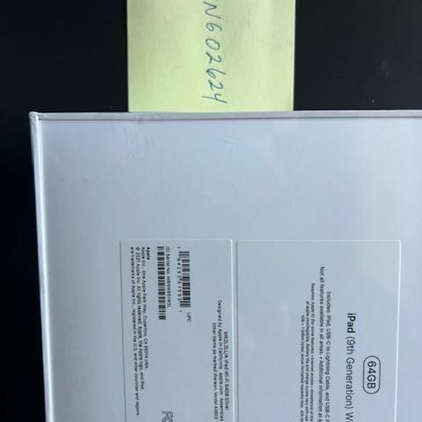 Apple iPad 9th Gen - Wi-Fi, 64 GB, Silver, A2602