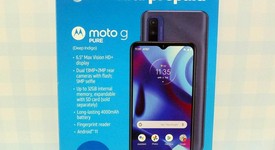 New
													Moto G Pure - AT&T, Navy Blue, 32 GB, 3 GB, photo 1 of 3