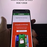 Mint Moto G Stylus 5G (2025) - Metro by T-Mobile, 128 GB, Gibraltar Sea, 8 GB