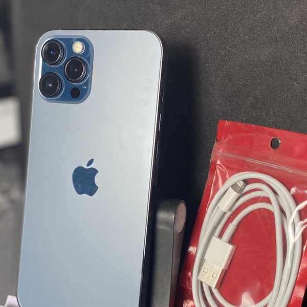 Apple iPhone 12 Pro Max - Unlocked, 256 GB, Pacific Blue, A2342