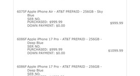 Mint
													Apple iPhone 17 Pro - AT&T, Cosmic Orange, 256 GB, A3256, photo 5 of 11