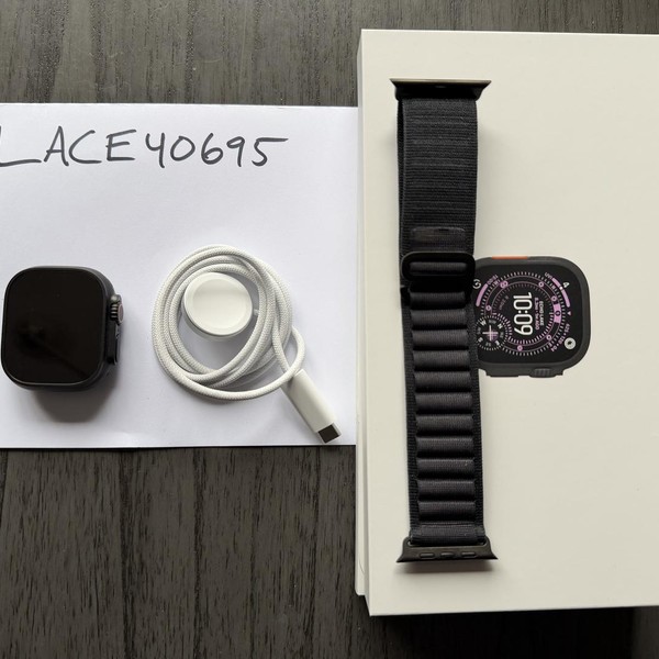 Apple Watch Ultra 3 49mm - Unlocked, Black, A3281