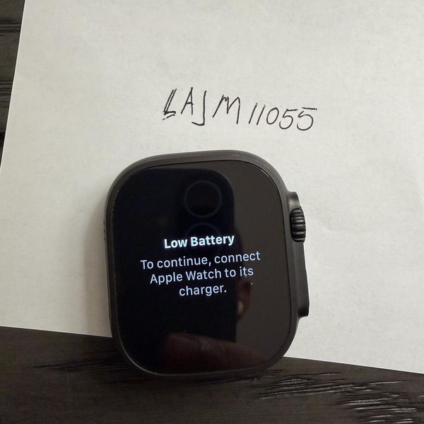 Apple Watch Ultra 3 49mm - Unlocked, Black, A3281